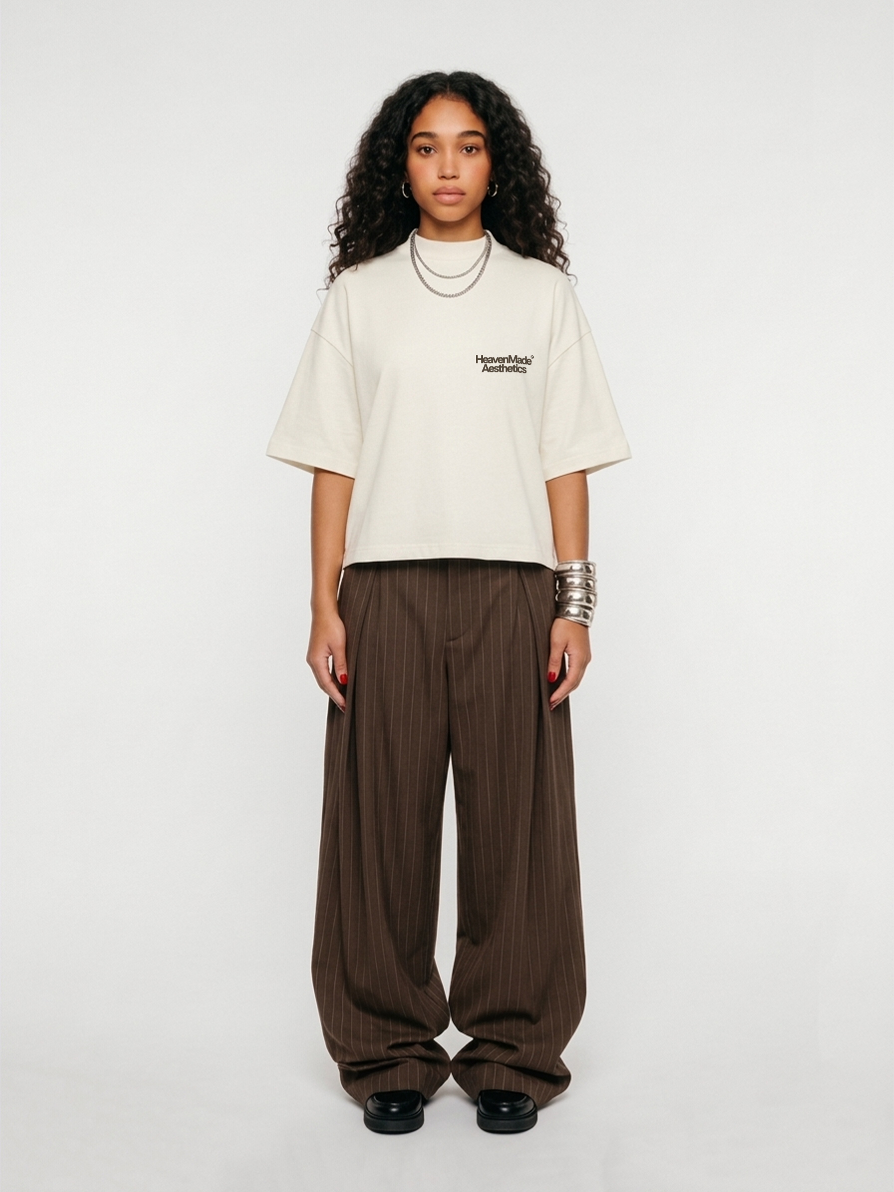 HEAVEN MADE TEE - CREAM