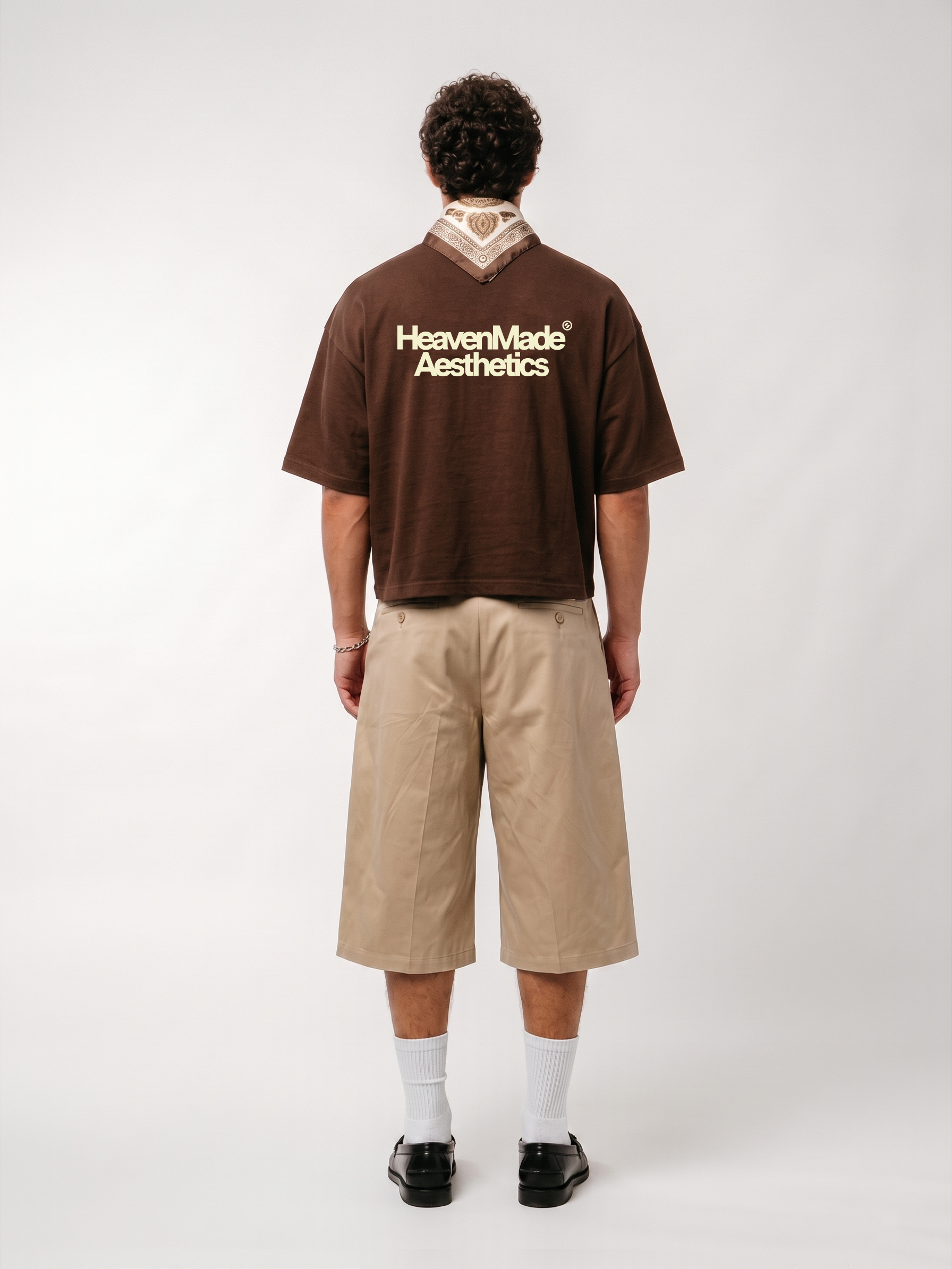 HEAVEN MADE TEE - BROWN