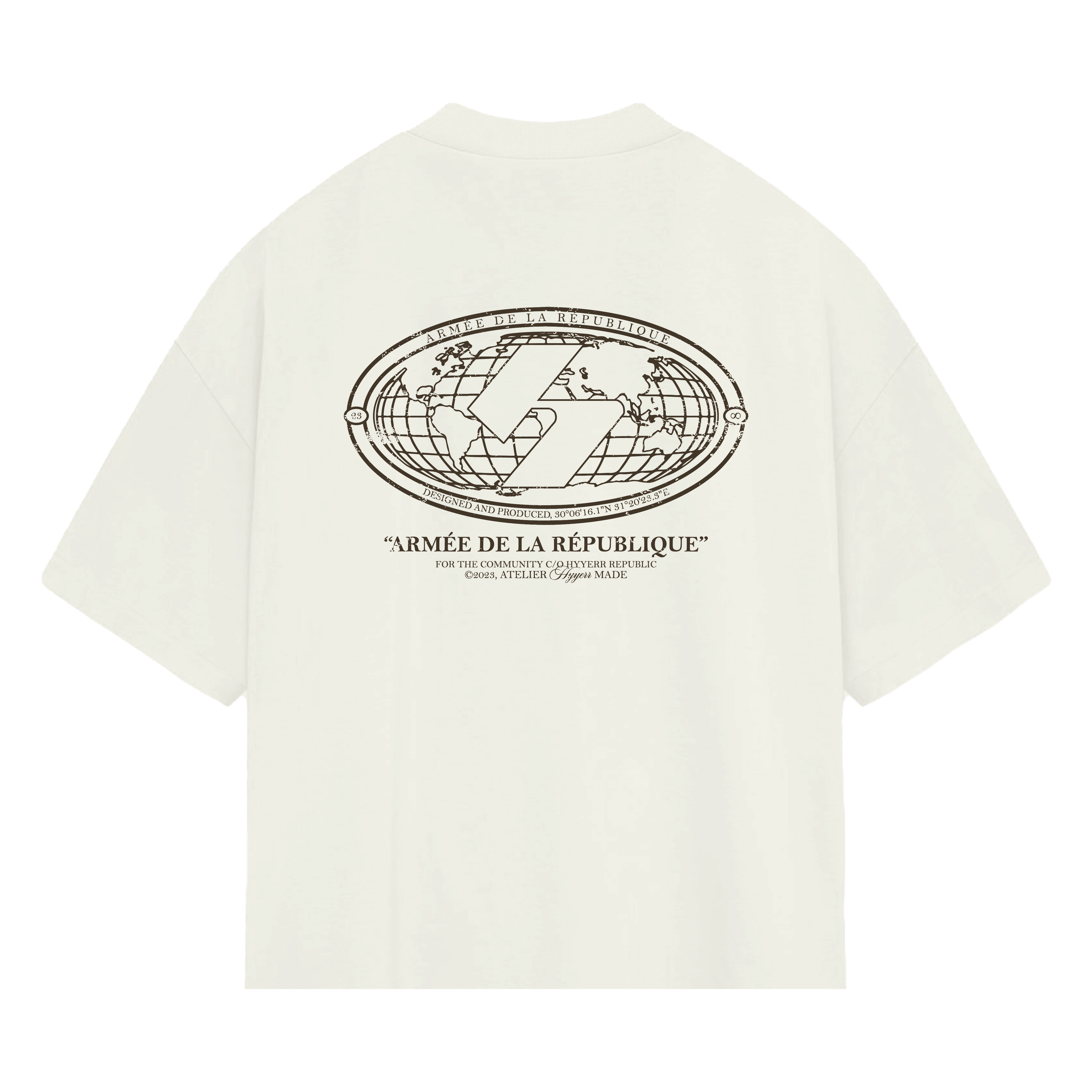 ARMÉE DE LA RÉPUBLIQUE TEE - CREAM