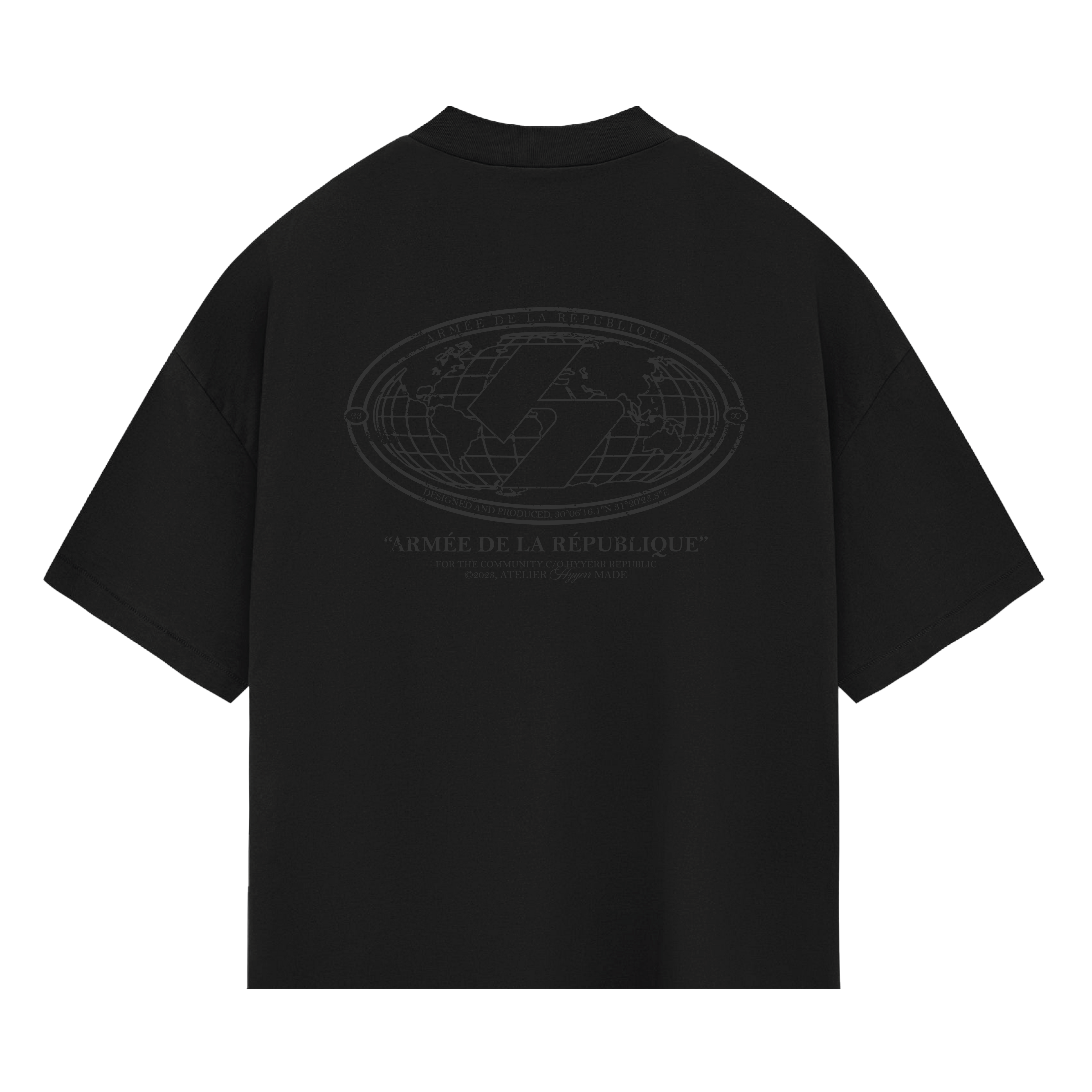 ARMÉE DE LA RÉPUBLIQUE TEE - BLACK