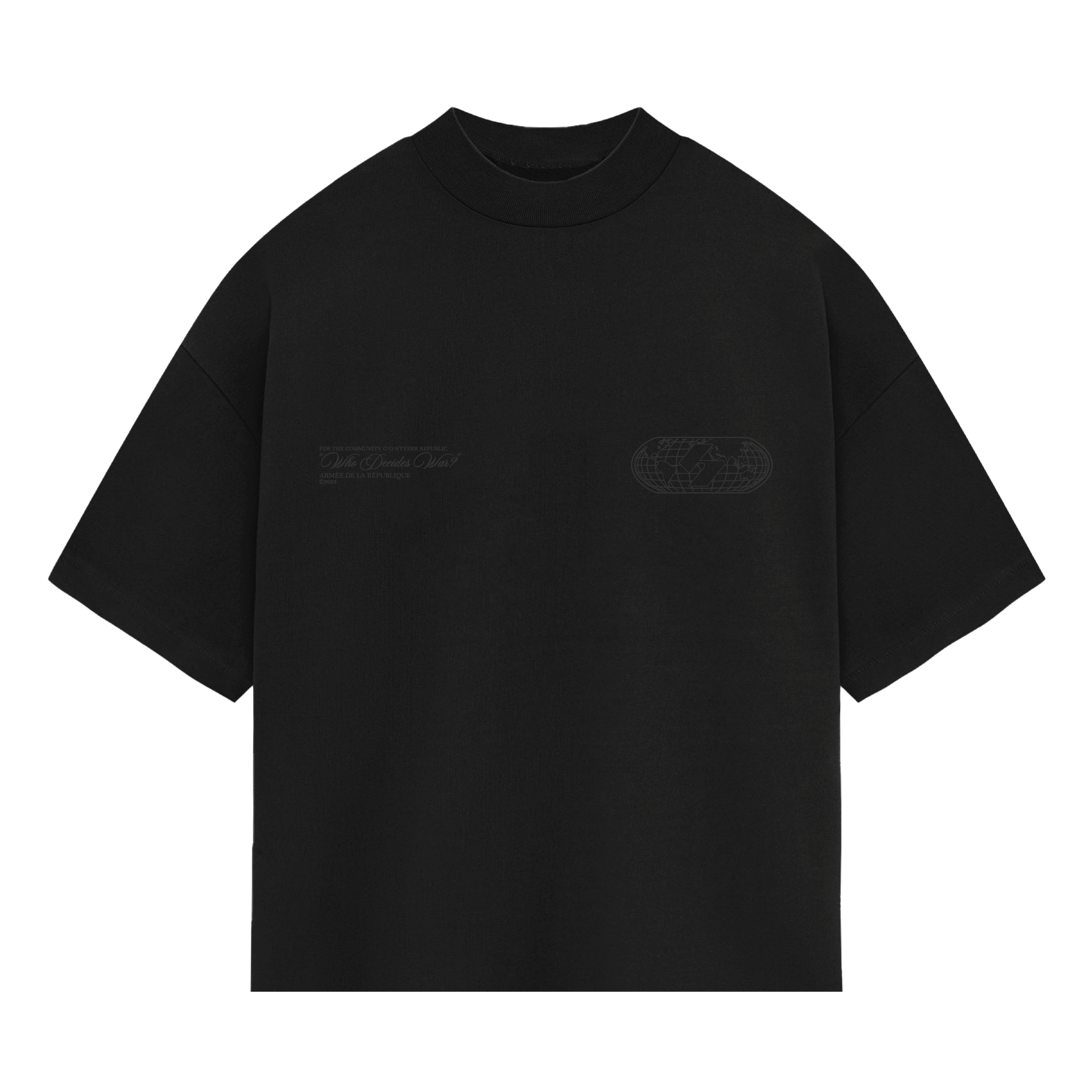 ARMÉE DE LA RÉPUBLIQUE TEE - BLACK
