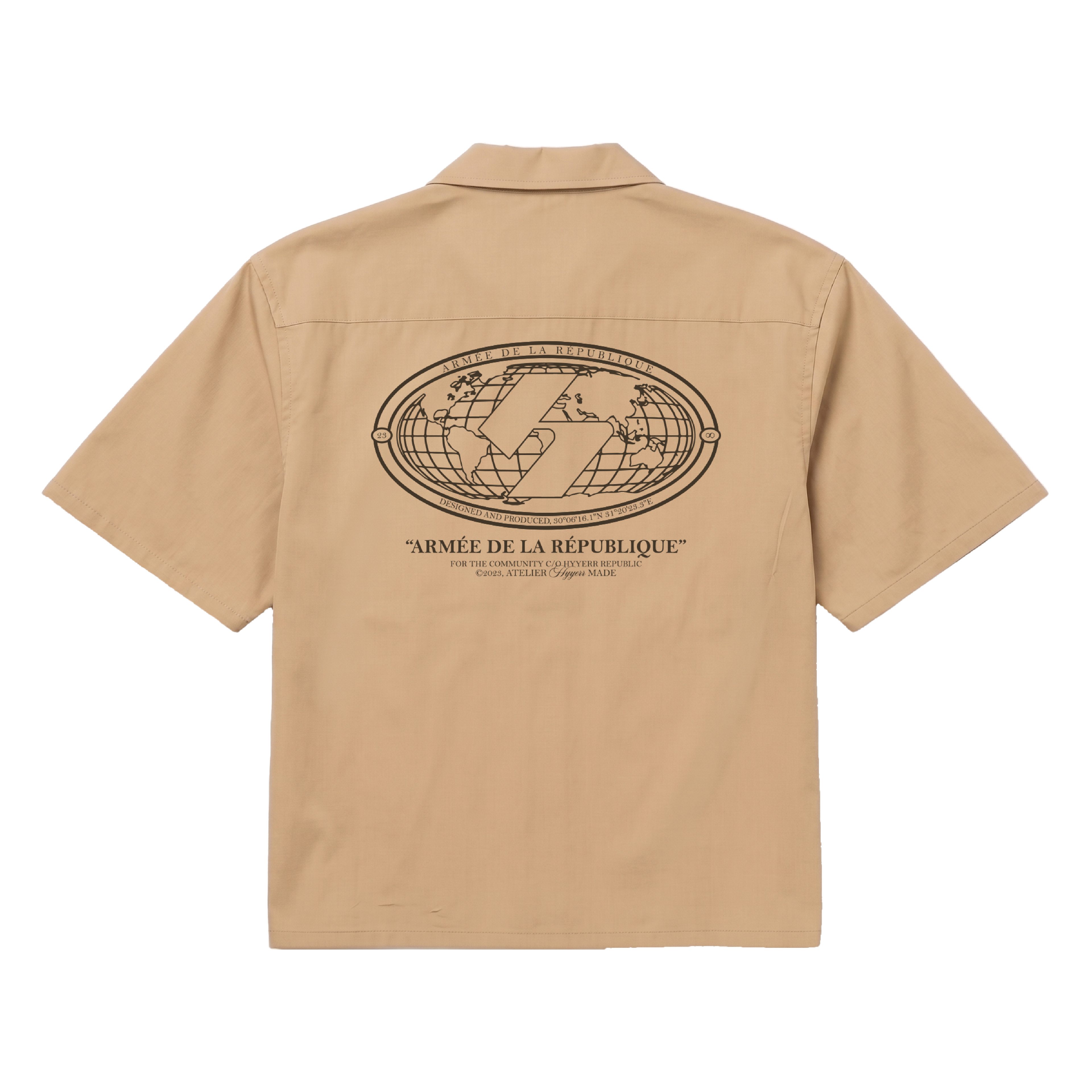 ARMÉE DE LA RÉPUBLIQUE WORK SHIRT - BEIGE