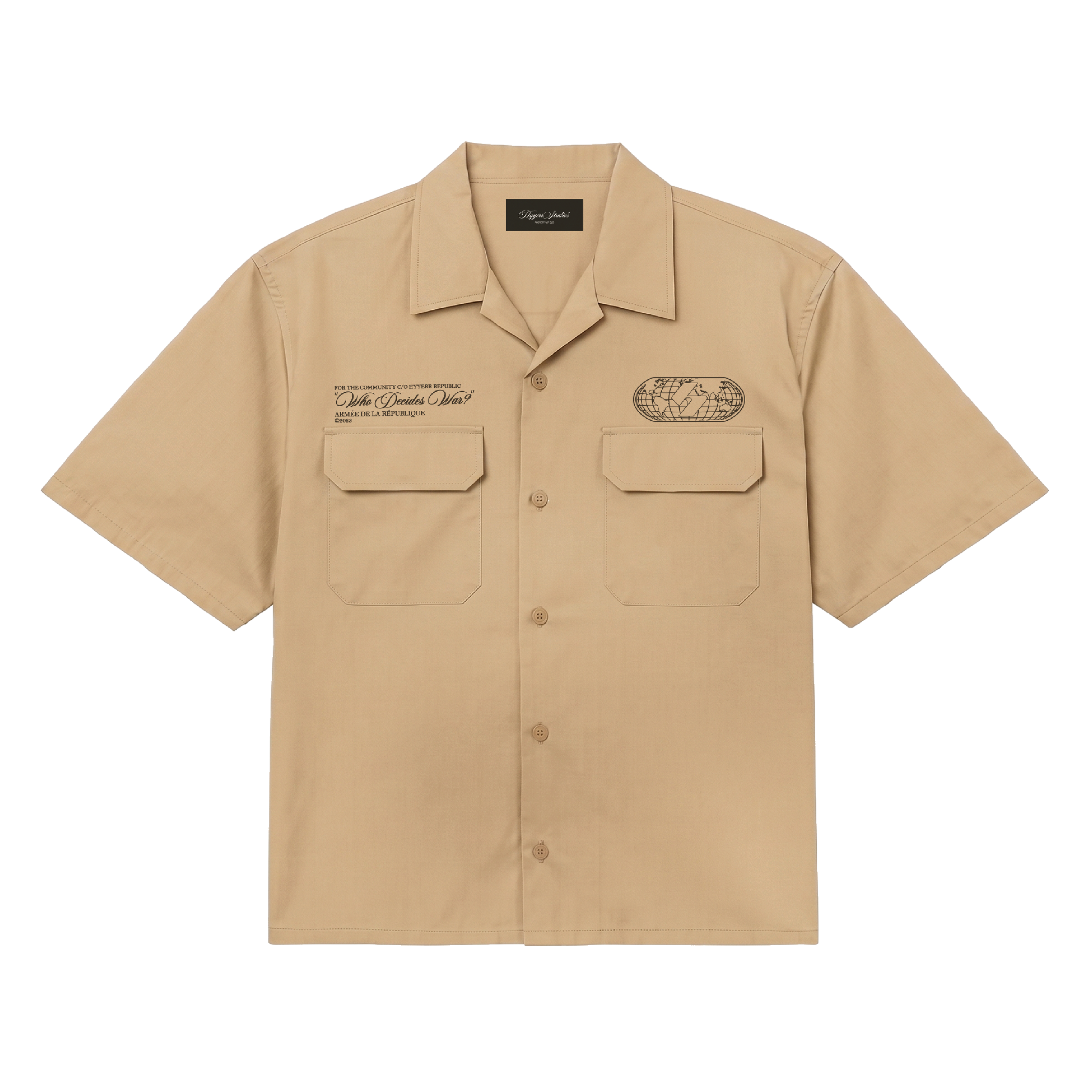 ARMÉE DE LA RÉPUBLIQUE WORK SHIRT - BEIGE