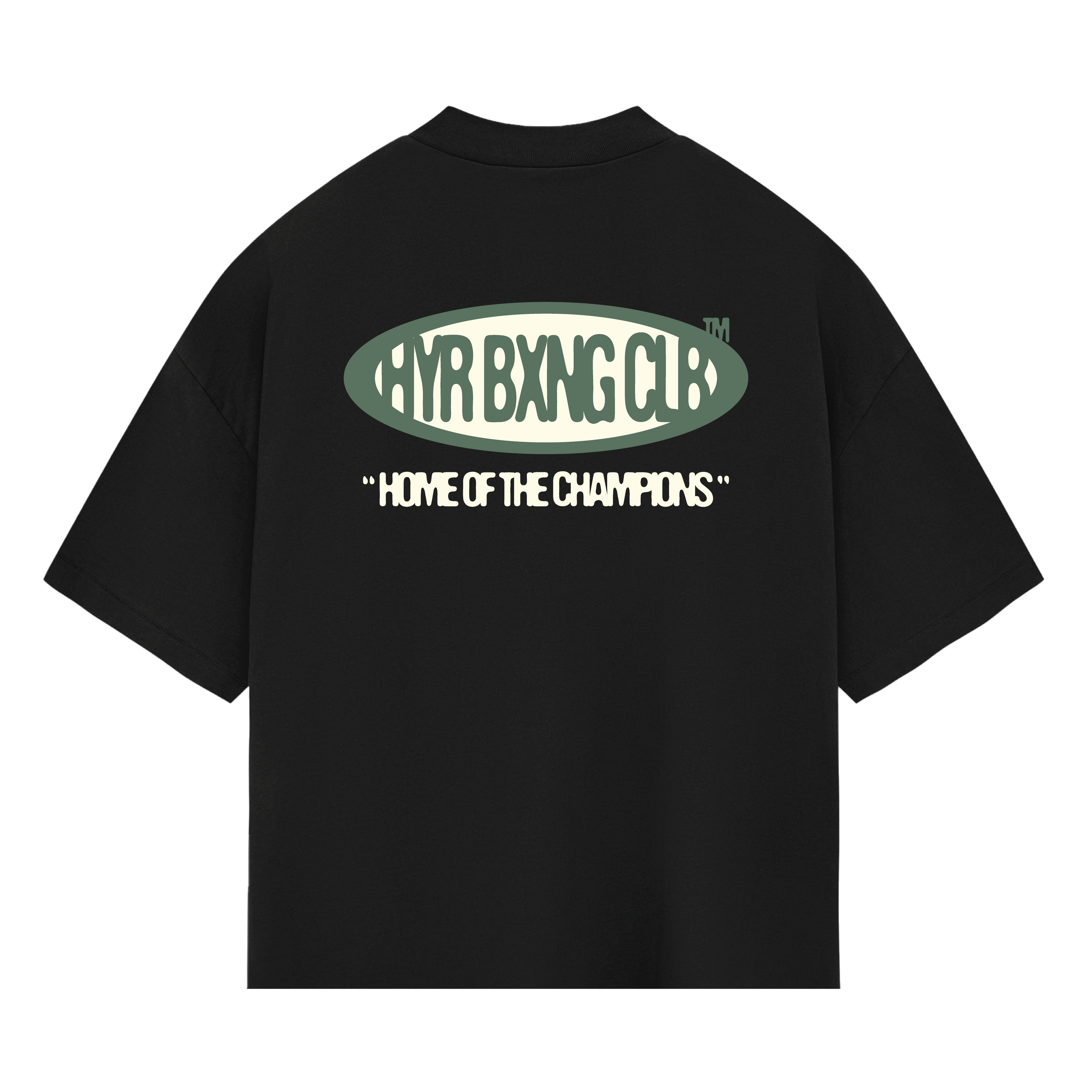 HYYERR BOXING CLUB TEE - BLACK