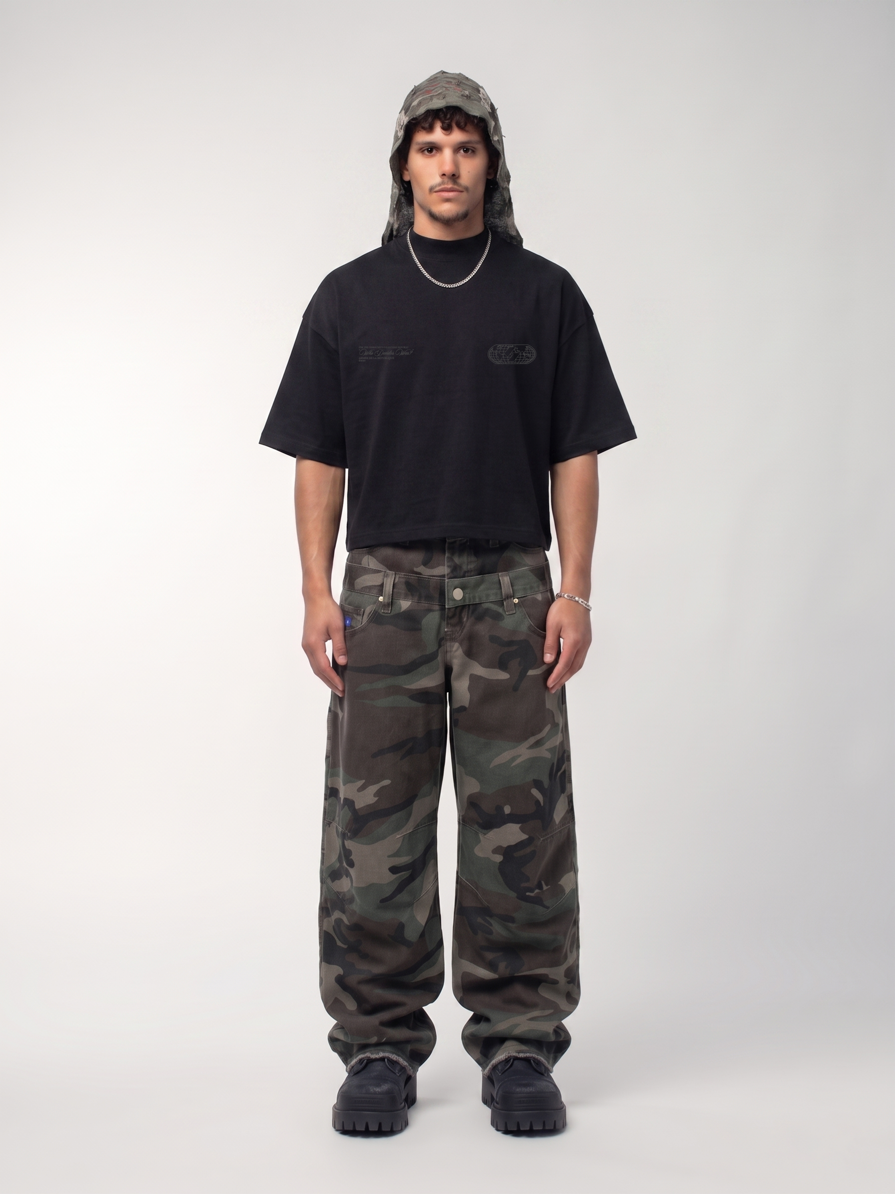 ARMÉE DE LA RÉPUBLIQUE TEE - BLACK