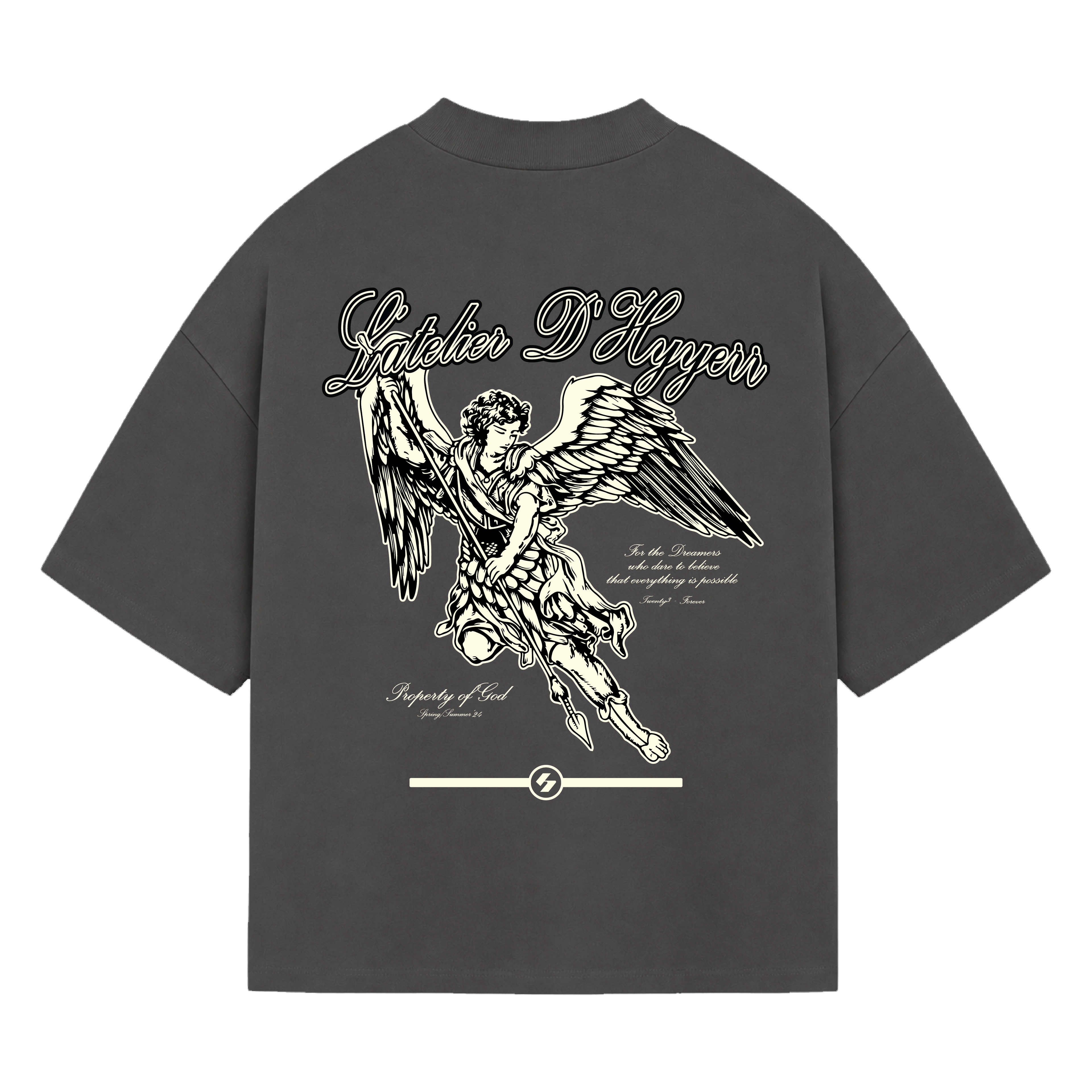 DIVINE DREAMER TEE - GREY