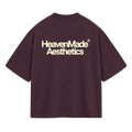 HEAVEN MADE TEE - BURGUNDY