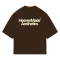 HEAVEN MADE TEE - BROWN