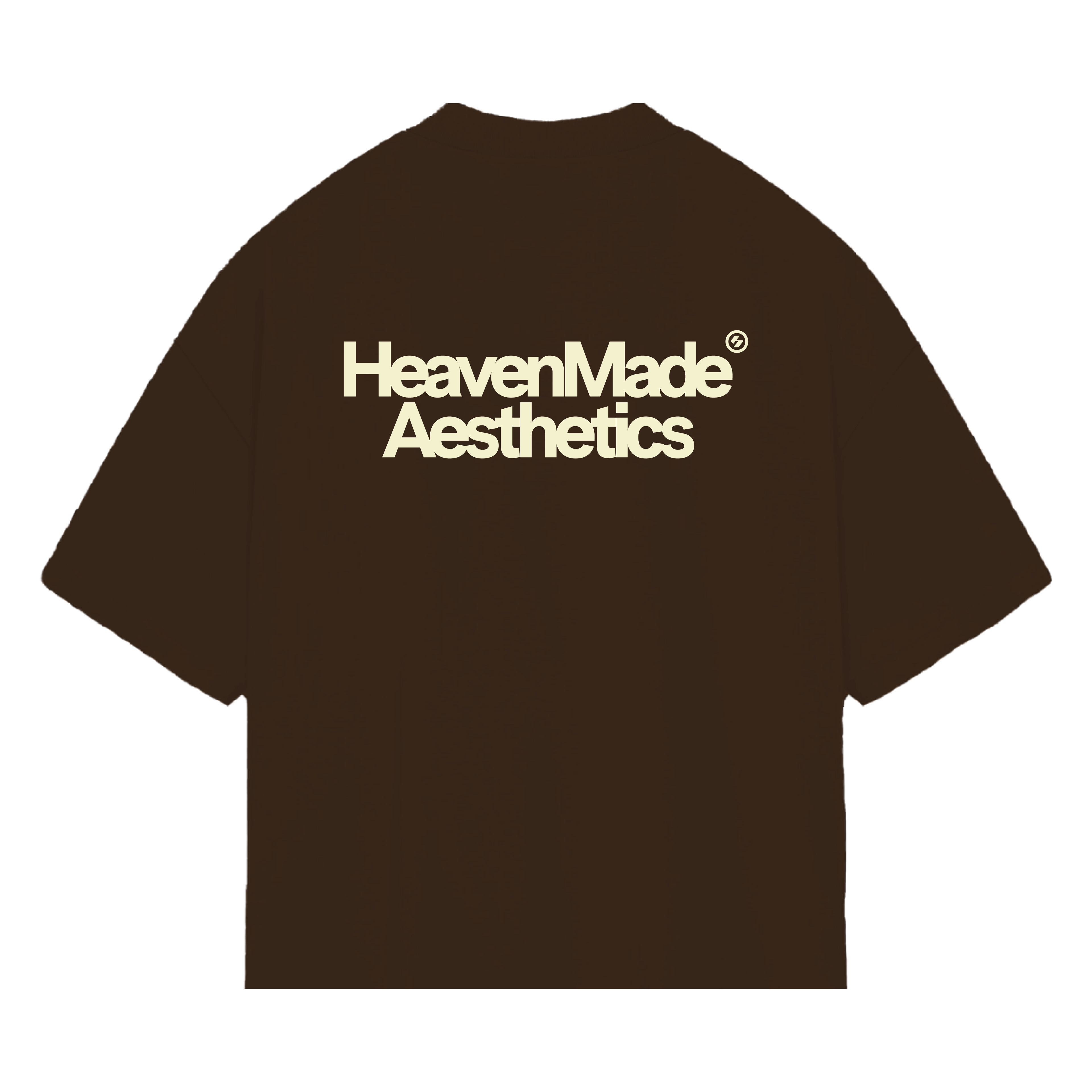 HEAVEN MADE TEE - BROWN