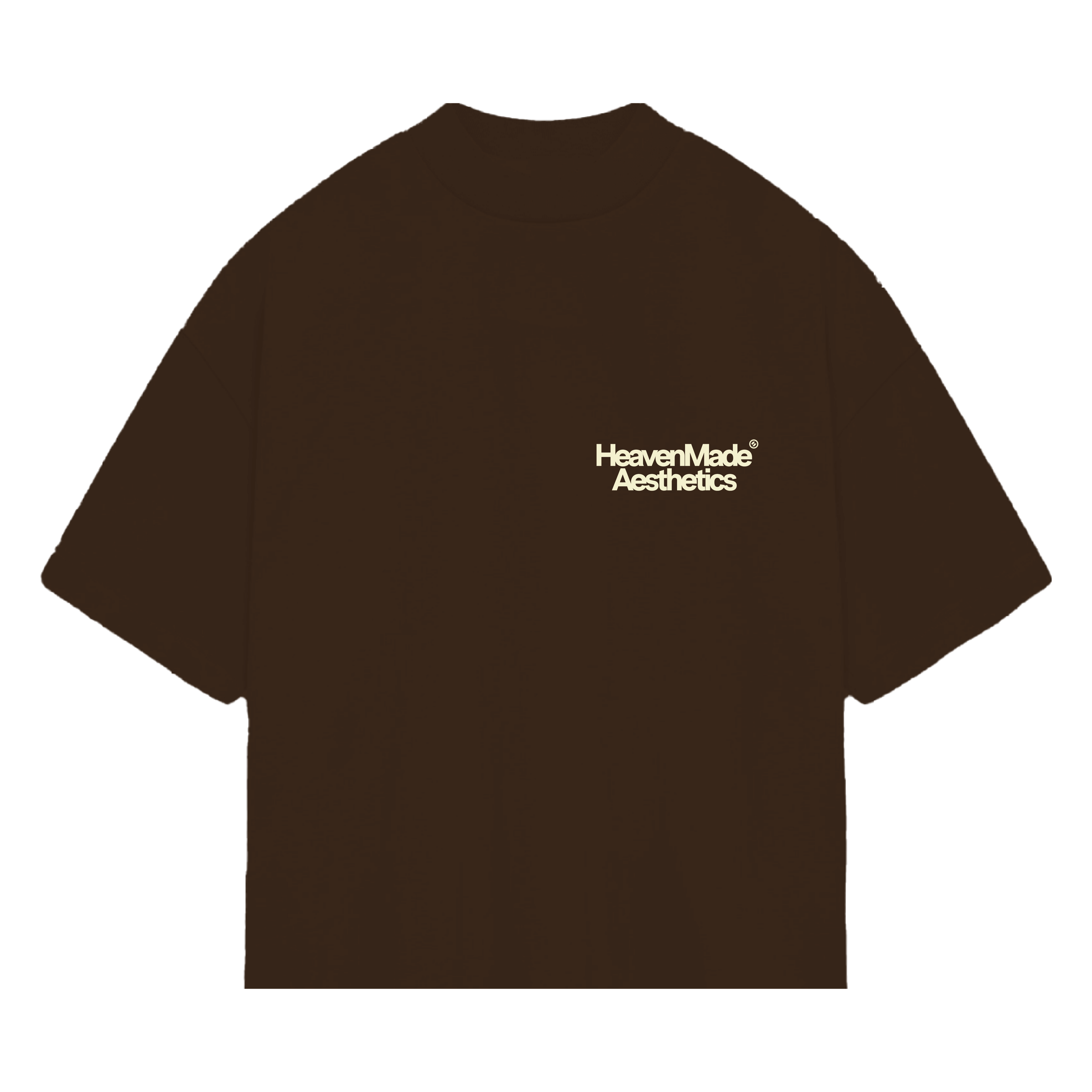 HEAVEN MADE TEE - BROWN