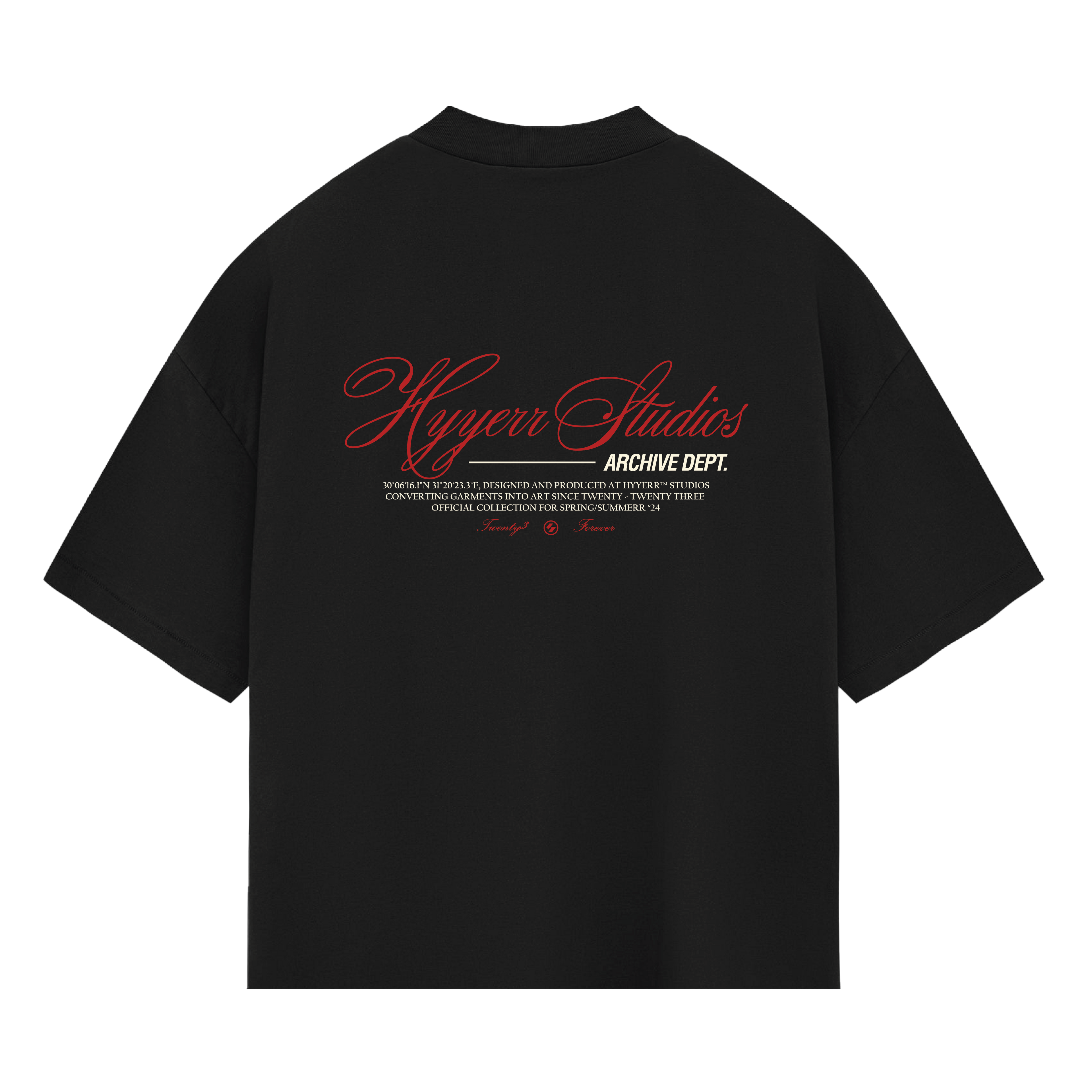 CECILIA NOIR TEE - BLACK