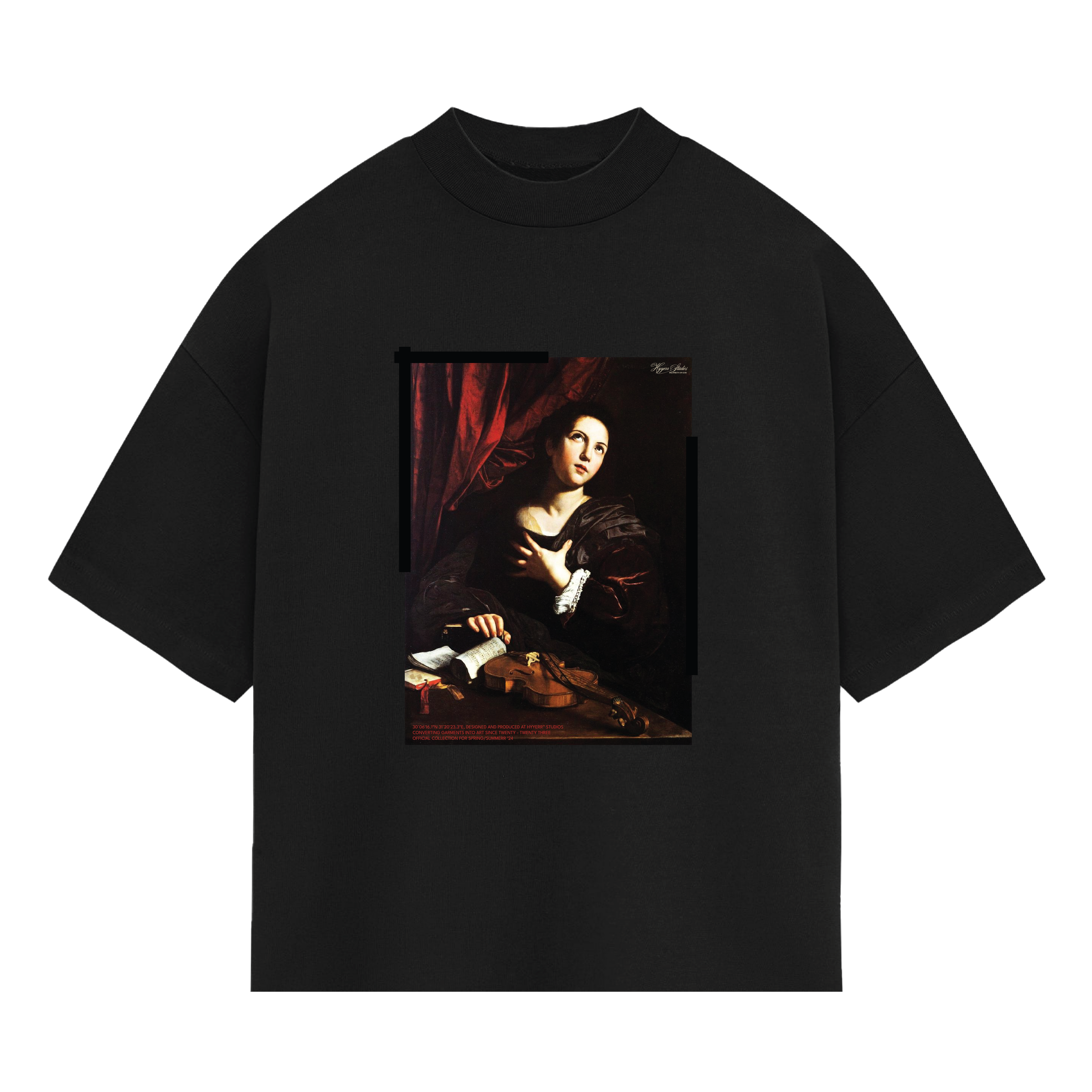 CECILIA NOIR TEE - BLACK