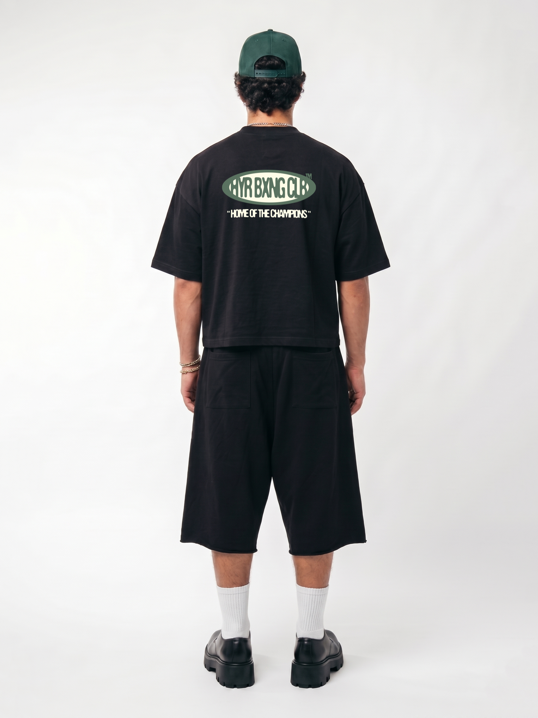 HYYERR BOXING CLUB TEE - BLACK